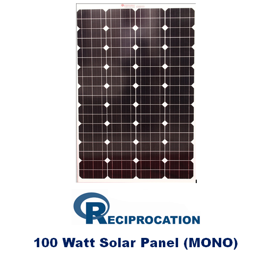 100 Watt Solar Panel (MONO)