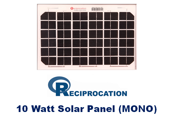 10 Watt Solar Panel (MONO)